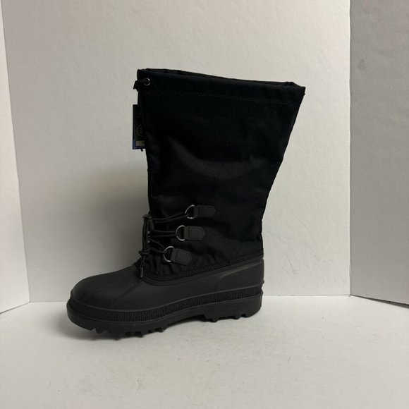 Kamik Men's Black and Gray Rain & Snow Boots - Picture 2 of 6